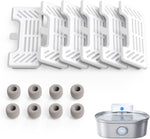 uahpet Original Replacement Filters for Stainless Steel Fountain Pro