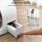 UAHPET Stainless Steel Self-Cleaning Cat Litter Box