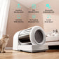 UAHPET Stainless Steel Self-Cleaning Cat Litter Box