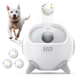Uahpet Automatic Ball Launcher for Dogs with Obstacle Detection  4 Balls